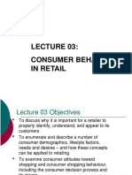 Lec03 Consumer Behaviour in Retail