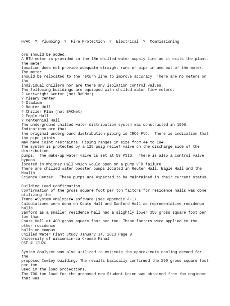 Chilled Water System PDF Stormwater Pump