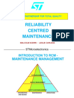 Reliability Centred Maintenance