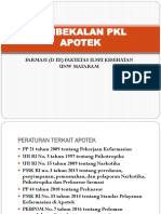 Pembekalan Pkl Apotek