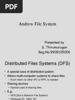 Afs Andrew File System