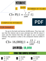 Principal Rate Number of Years: Compound Interest