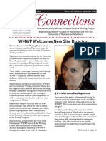WMWP Fall Newsletter Sept 2018