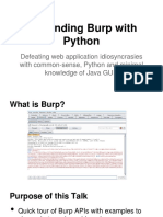 Extending Burp With Python