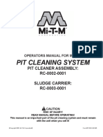 Pit Cleaner and Sludge Cart