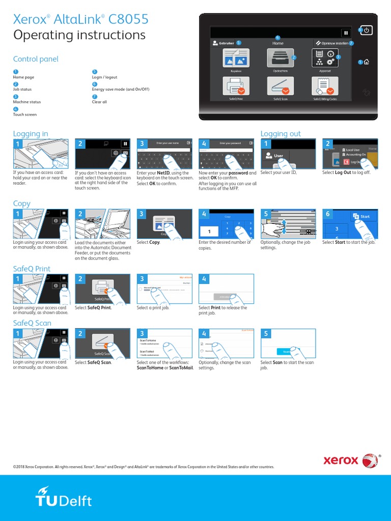 Poster AltaLink - TU Delft - EN PDF | PDF | Login | Computer Keyboard