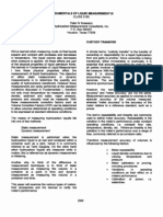 Fundamentals of Liquid Measurement III