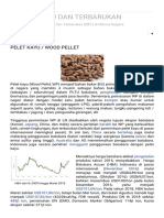 Energi Baru Dan Terbarukan - Pelet Kayu - Wood Pellet PDF