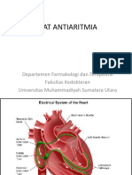 Obat Antiaritmia: Departemen Farmakologi Dan Terapeutik Fakultas Kedokteran Universitas Muhammadiyah Sumatera Utara