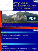 Stefano Campus - VALUTAZIONE DI PERICOLOSITÀ E RISCHIO PER INSTABILITÀ DEI VERSANTI