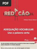 Adequacao Vocabular Use a Palavra Certa