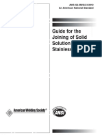 AWS G2.3M-G2.3-2012 - Guide For The Joining of Solid Solution Austenitic Stainless Steels