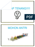 Mohon Untuk HARAP TENANG