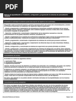 Diploma de Especialización en Instalación, Configuración y Programación de Sistemas de Automatización Industrial