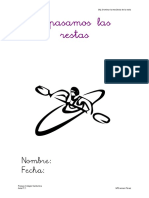 Cuaderno de Restas Con Llevadas PDF