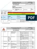 RA 020 Risk Assessment - Risk Assessment - Installation of Cables in Ducts & Trenches