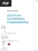 MANUAL DO ALUNO DISCIPLINA ELETRÓNICA FUNDAMENTAL
