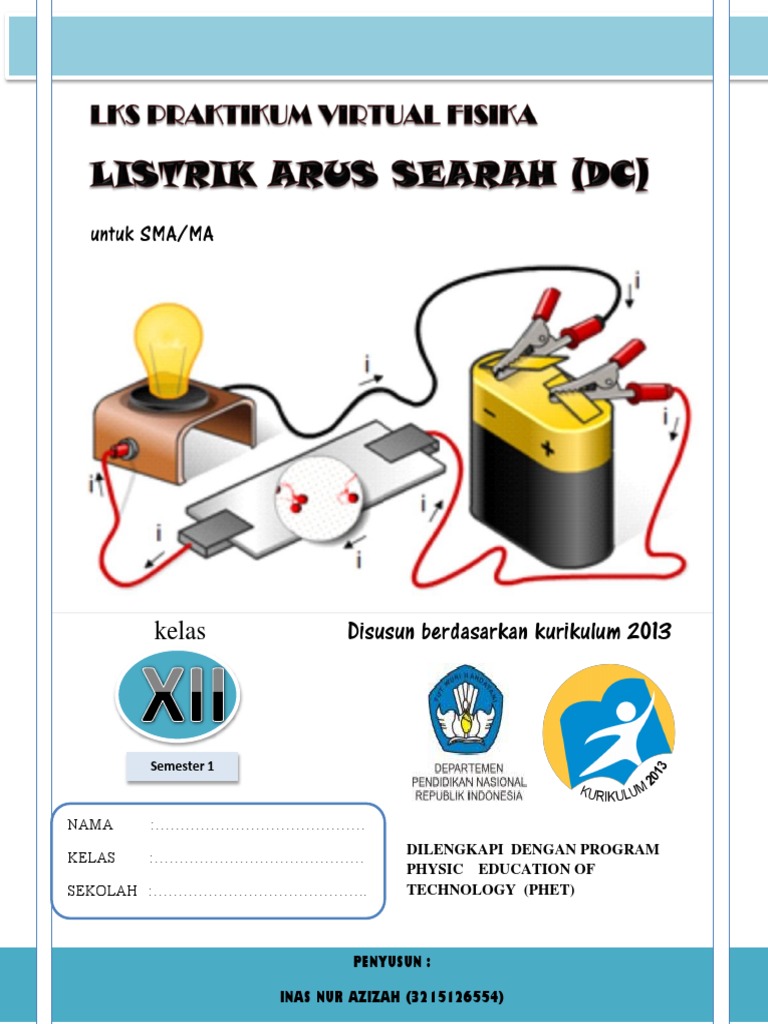 Praktikum Rangkaian Arus Searah Kelas 12 | PDF | Metode & Bahan Ajar
