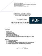 IN 018 - Contr - Mat - Acabamento - 1atualizao - 091009 PDF