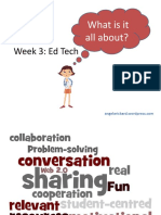 Week 3: Ed Tech: What Is It All About?