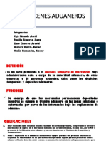 ALMACENES ADUANEROS DEFINICIÓN FUNCIONES OBLIGACIONES