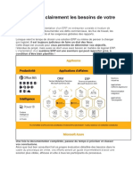 Établissez Clairement Les Besoins de Votre Entreprise: Condition D'être Bien Planifiée !