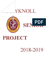 Guidelines Senior Project 2018-19