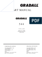 Part Manual - Model 544 - Serial 8655105G & After