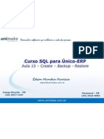 Curso SQL - Unico - Aula15 - Create - Backup - Restore