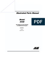 GRADALL (JLG) 544D Telehandler Parts Manual PN 91364001