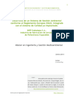 Desarrollo de Un Sistema de Gestión Ambiental