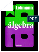 Álgebra Charles H. Lehmann 1ed