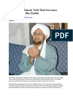 Meziarahi Makam Nabi Hud Bersama Habib Umar Bin Hafidz