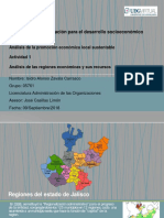 Análisis de Las Regiones Económicas de Jalisco y Sus Recursos