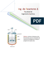 Simulacion de Un Reactor en Aspen Plus (Tutorial)