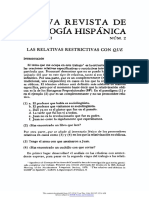 Relativas Restrictivas Con - Que