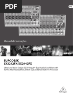 Manual de Uso Da Mesa de Som