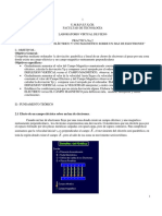 Efecto de Campos Sobre Un Haz de Electrones