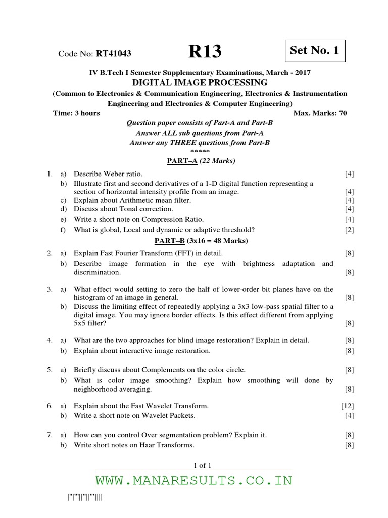 Jntuk Previous Question Papers R13 3 2 Shop