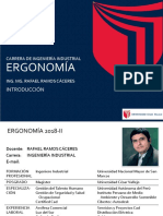 ERGONOMIA Sesión 01 Introducción