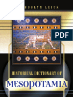 Historical Dictionary of Mesopotamia PDF