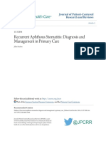 Recurrent Aphthous Stomatitis_ Diagnosis and Management in Primar