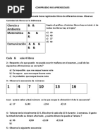 Compruebo Mis Aprendizajes I