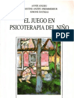 El Juego en Psicoterapia Del Niño Annie Anzieu PDF