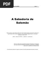A Sabedoria de Salomao
