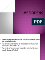 Mesiodens