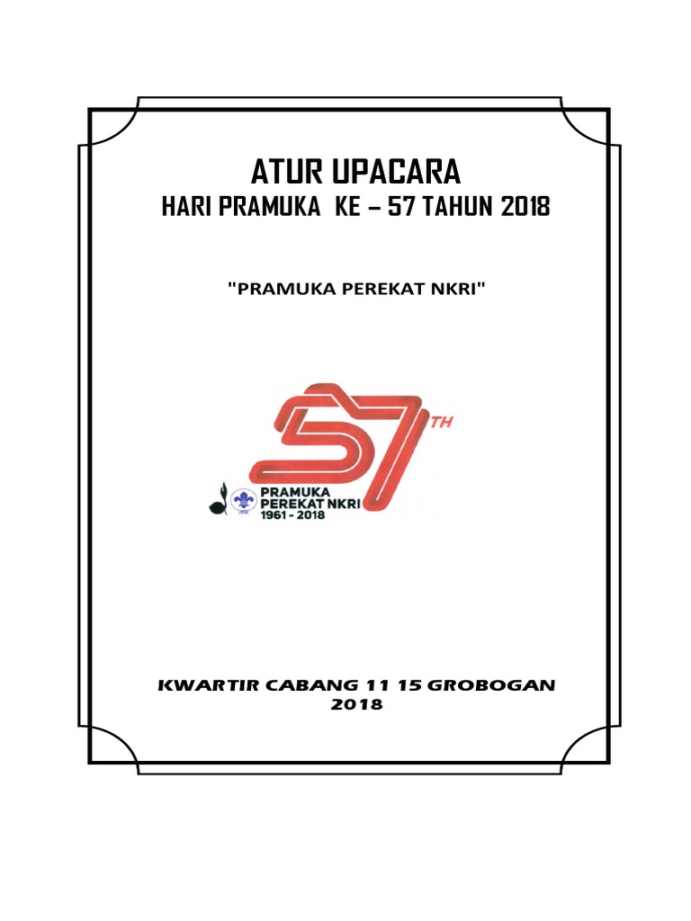  Contoh  Spanduk Hari Pramuka  Brosur dan Spanduk