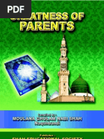 Download Greatness of Parents in English by GHULAM NABI SHAH NAQSHBANDI SN38885288 doc pdf