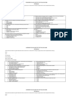 Pkuesioner Evaluasi Akhir Post Test Kelas Ibu Hamil Pertemuan I