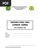 Soal Ksm Propinsi 2014 Mi Pai Penyisihan